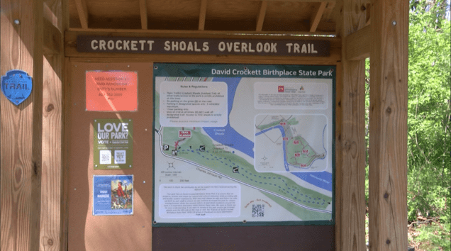 David Crockett State Park trail reopening Saturday