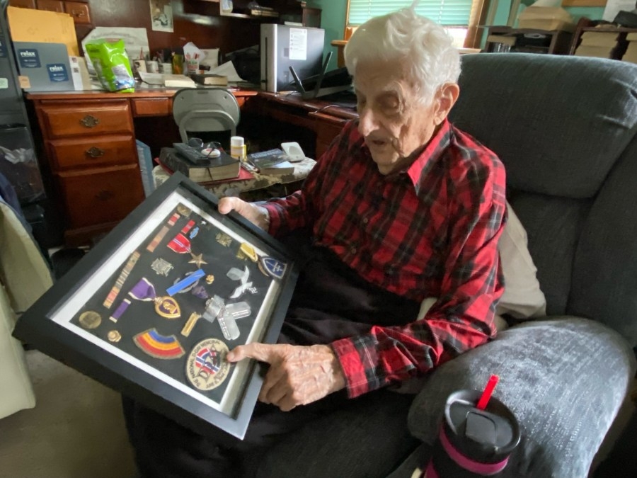 WWII Veteran recalls landing on Utah Beach in Normandy