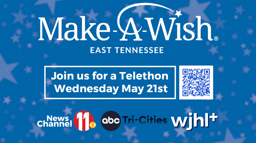 Make-A-Wish East Tennessee telethon returns May 21