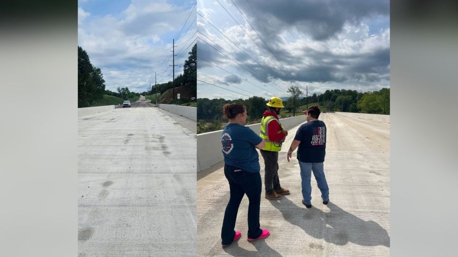 Greene County's Kinser Bridge to reopen Friday