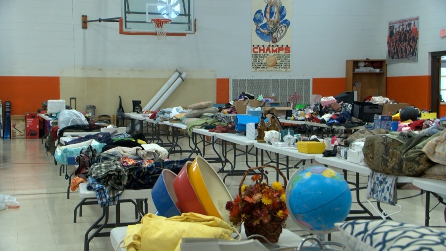 Hampton High School yard sale still happening despite location change