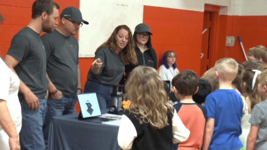Central Elementary students celebrate career day