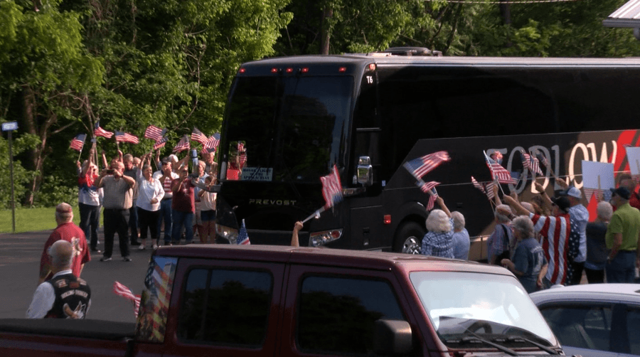 Local veterans depart on Honor Flight trip