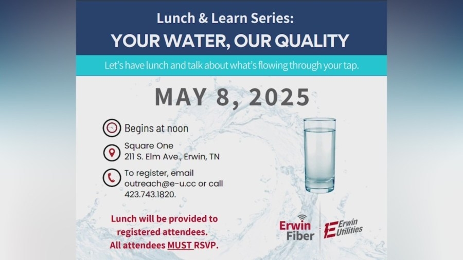 Erwin Utilities to continue ‘Lunch and Learn' series