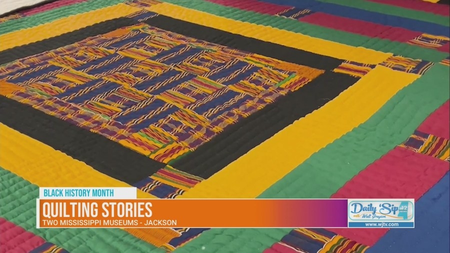 Quilts on display at the Two Mississippi Museums