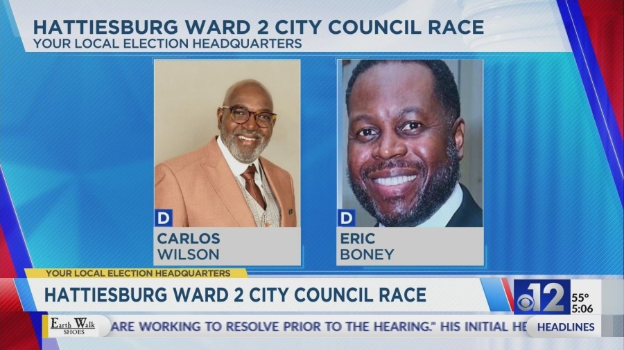Two candidates vie for Hattiesburg Ward 2 seat