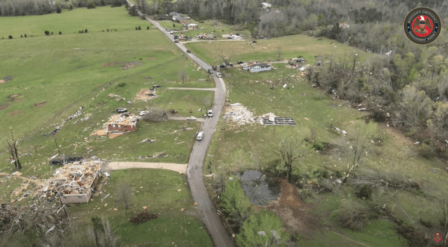 MEMA, North Mississippi counties assess severe weather damage