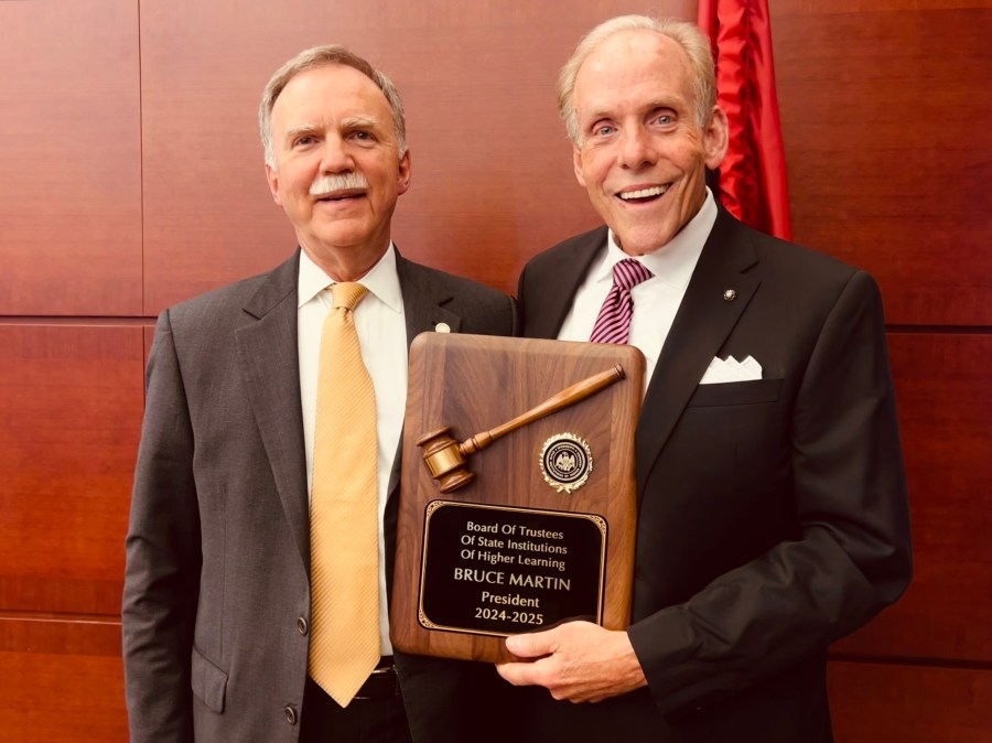 Gavel passes to new president of IHL Board of Trustees