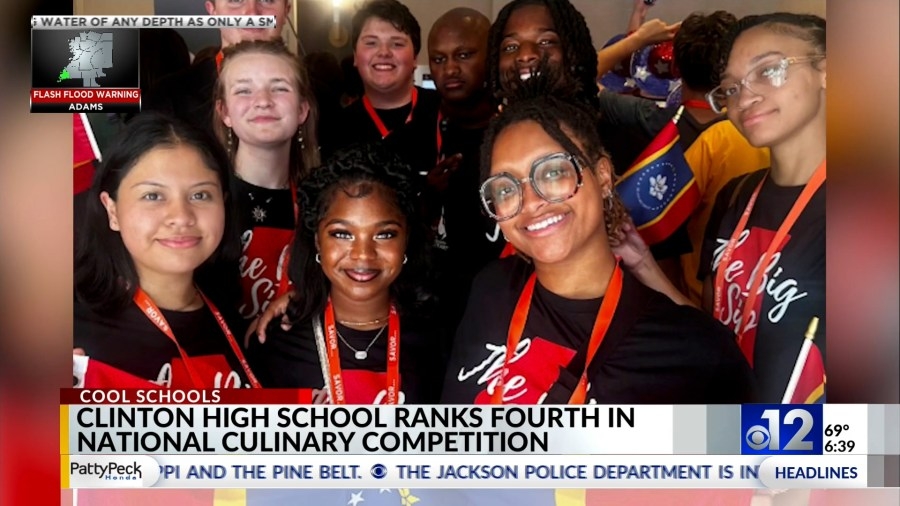 Clinton High School's culinary team ranks fourth in national culinary competition