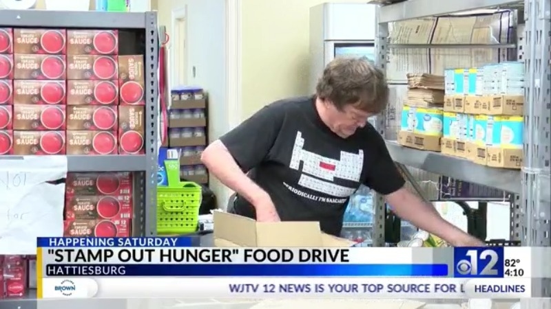Hattiesburg organizations unite for ‘Stamp Out Hunger' food drive