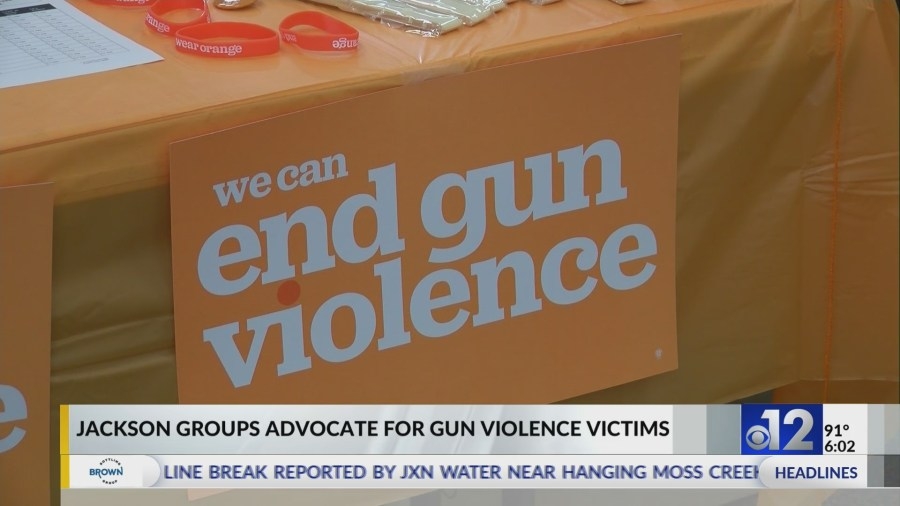 Jackson groups advocate for gun violence victims