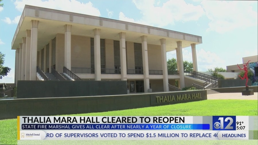 Entertainers excited for Thalia Mara Hall to reopen