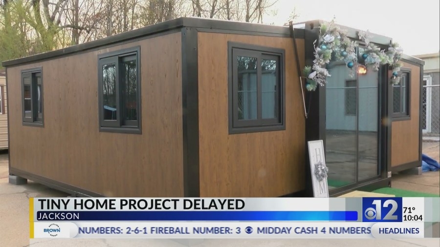 Tiny home project in Jackson delayed