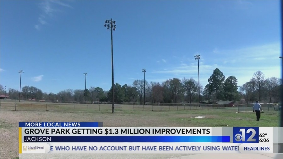 Grove Park will receive $1.3 million for improvements