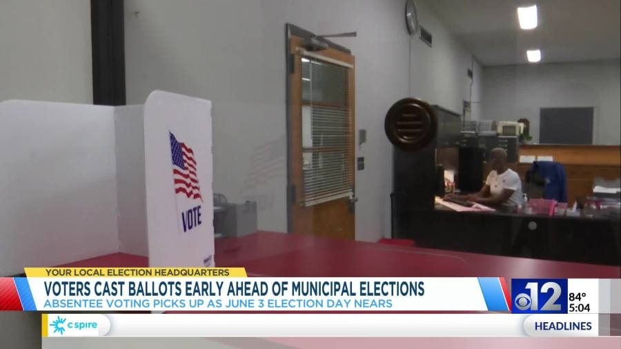 Mississippi absentee voters cast ballots ahead of Tuesday's election