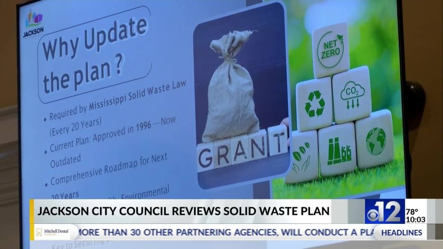 Jackson City Council reviews solid waste plan