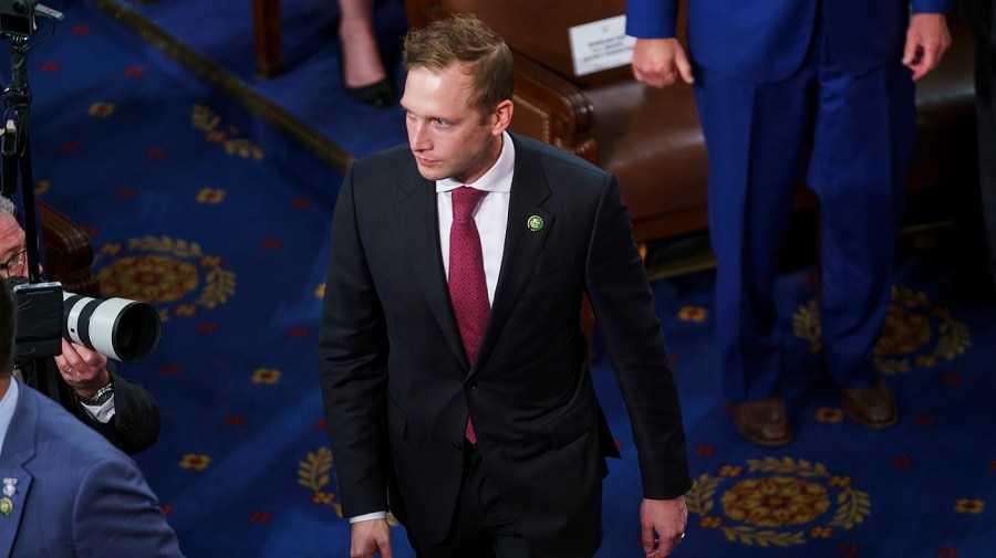 Ohio's U.S. Rep. Max Miller claims he was run off the road in Rocky River by a pro-Palestine protester