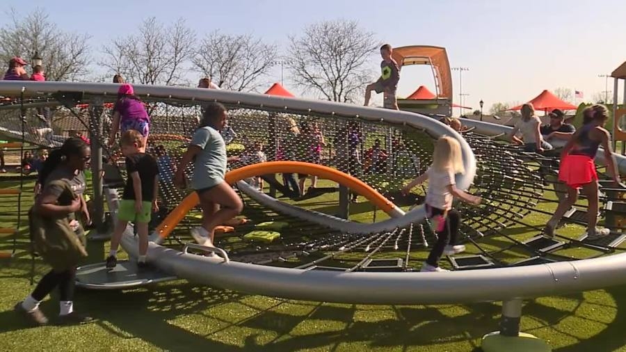 Sebastian's Playground opens in Solon, a tribute to boy who died from rare disease