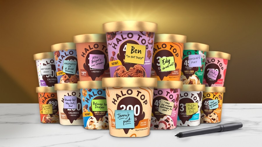 Free ice cream if your name is in the freezer aisle