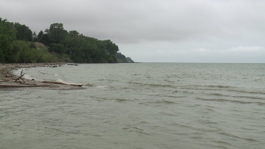 Heavy rainfall leads to sewage overflow at Edgewater Beach