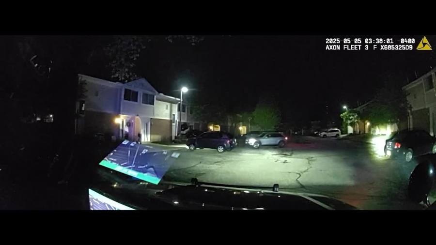 New video: Akron police confront suspect using stolen SUV as battering ram