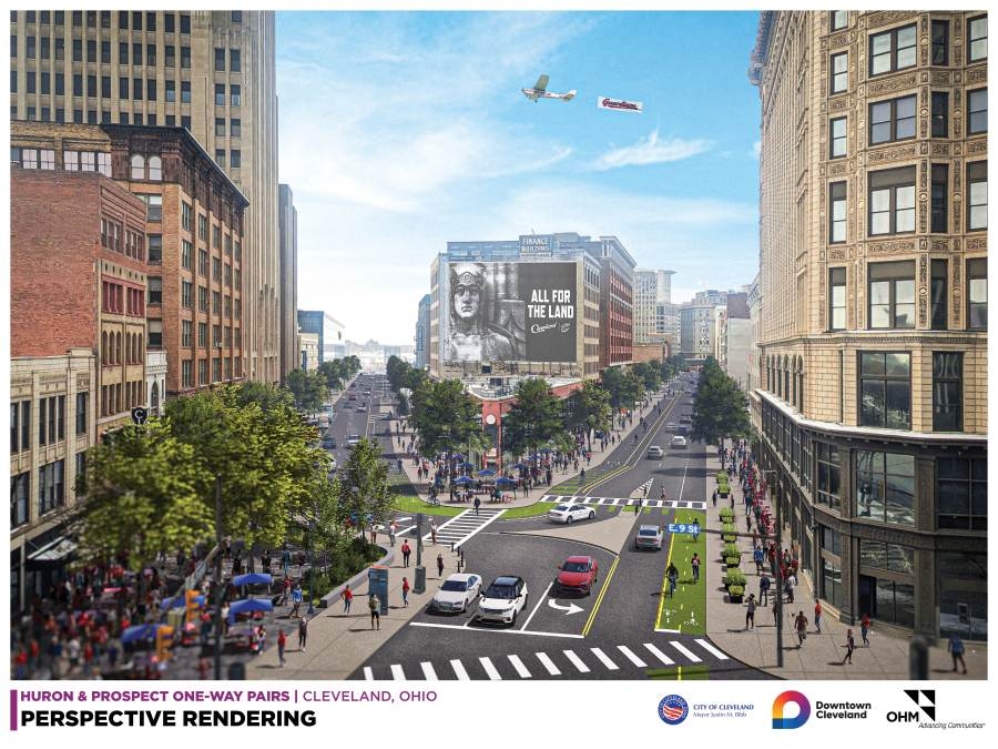 Major downtown Cleveland traffic changes