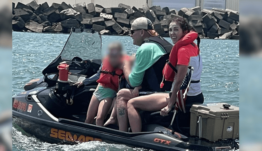 Mom, 2 kids rescued by jet skiers on Lake Erie