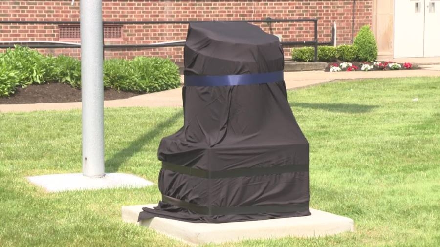 Monument to be unveiled for fallen Euclid Police Officer Jacob Derbin at Cuyahoga Heights High School