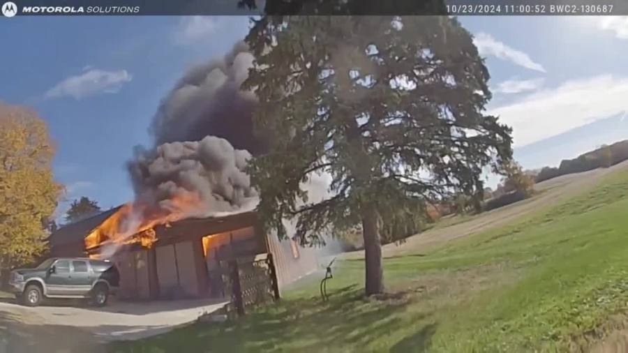 Medina fire chief honored for saving woman trapped in burning home