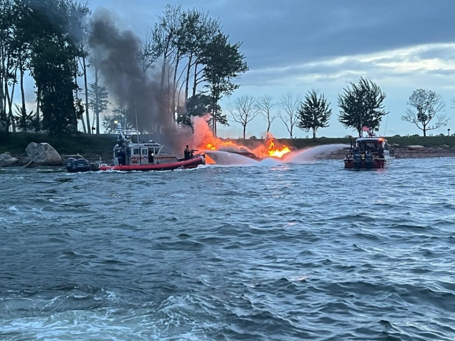 ‘I had one beer': New York man arrested after fiery boat crash injured 23