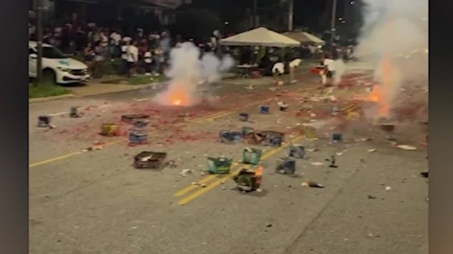 I-Team: Fireworks lit at street takeovers — where were police?