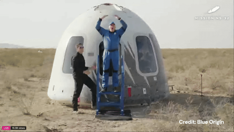 Local man fulfills dream, travels to space and back