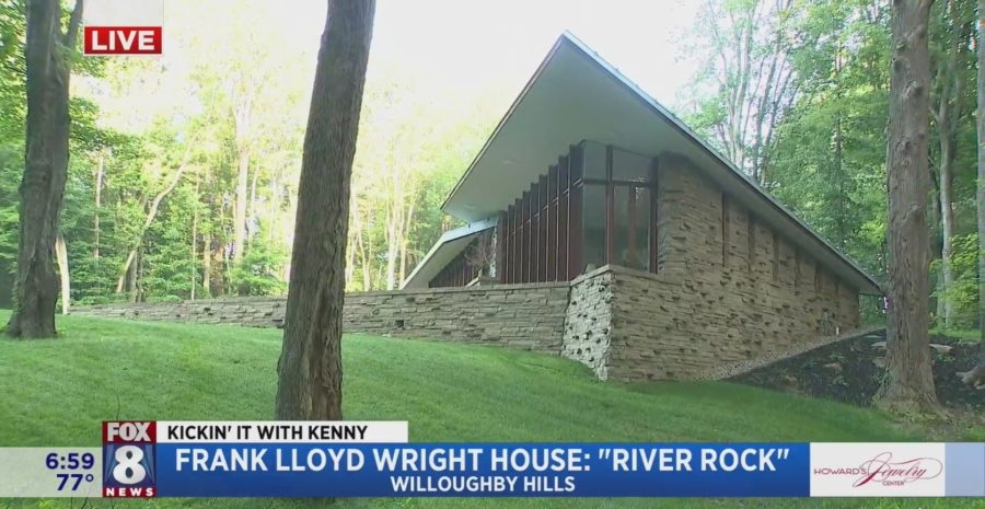 Take a staycation at a nearby Frank Lloyd Wright designed home