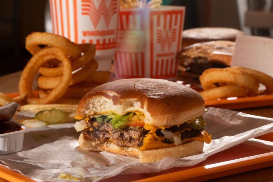 Long lines, big burgers: Whataburger opens first North Carolina location in Gastonia