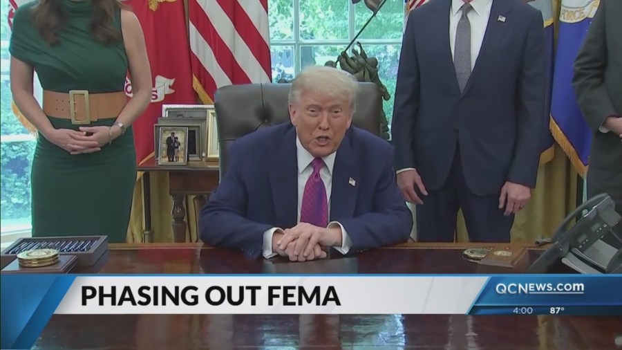 President Trump's proposal to ‘wean off' FEMA sparking debate