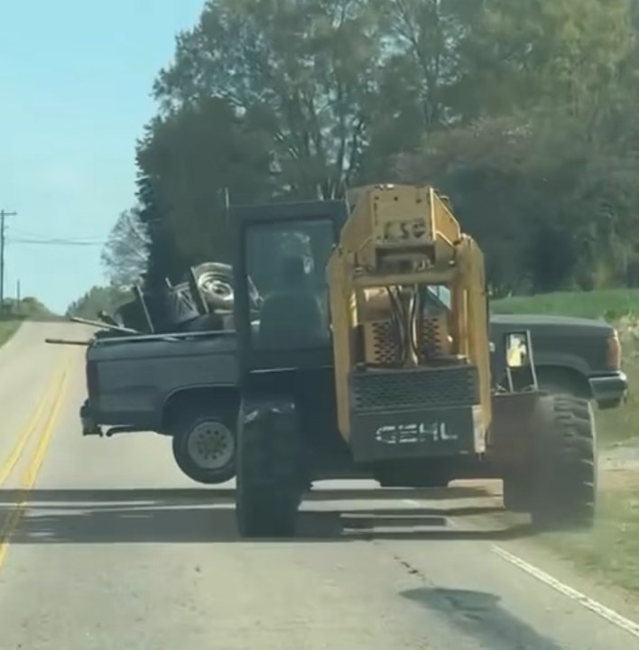 Two charged in Rowan County forklift and pickup truck theft