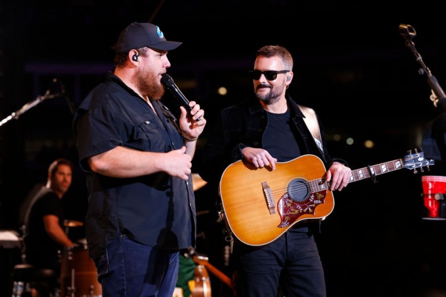 Eric Church, Luke Combs honored with Artist Humanitarian Award for raising $24 million for Helene recovery and rebuilding