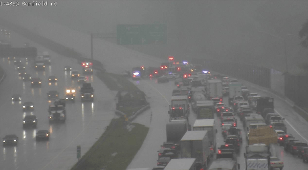 1 person seriously injured in I-485 outer loop crash in northeast Charlotte: Medic