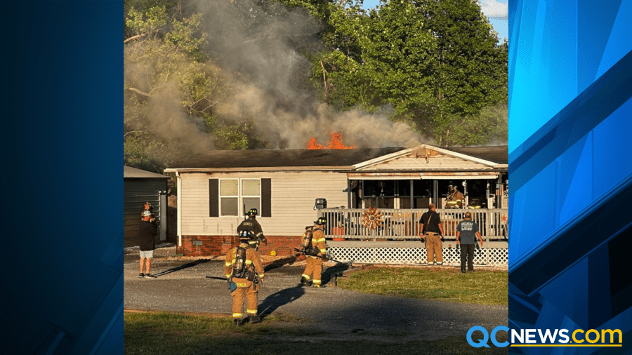 Photos: Lincoln County home catches fire