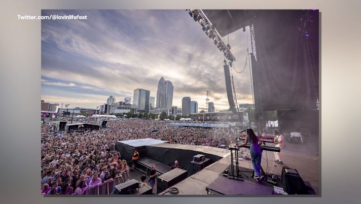 Lovin' Life Music Fest evacuated due to severe weather, lightning