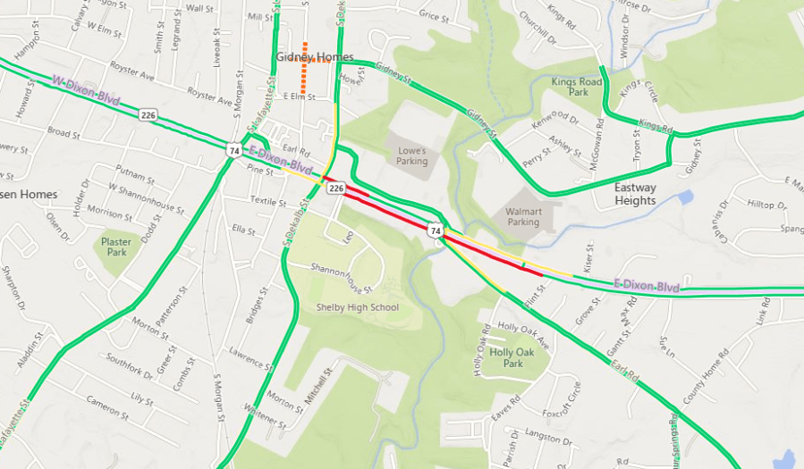 Multi-vehicle crash closes US-74 near Peachtree Road, heavy traffic reported