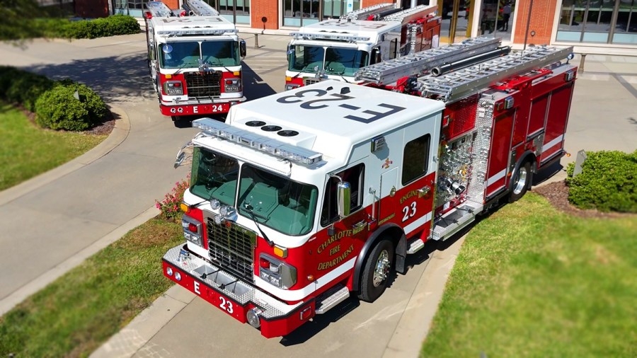 Two people recovering after crews responded to a 'burn injury' call in southeast Charlotte