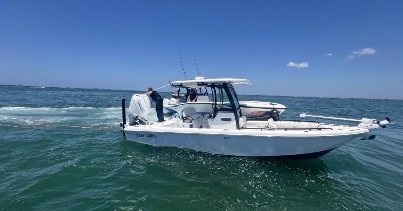 WATCH: Unmanned boat circles at high speed off Florida after boater thrown overboard