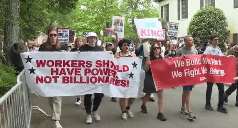 Community-led ‘May Day' march held in Charlotte; activists speak against 'war on working class'