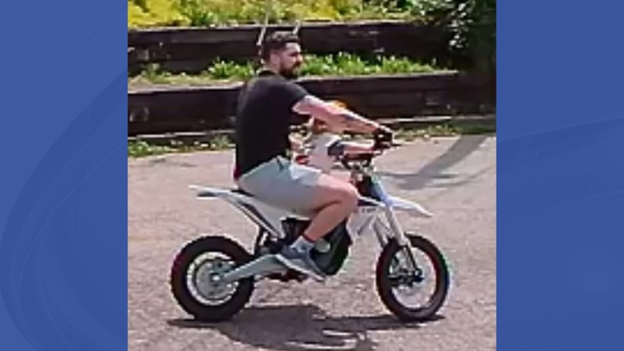 East Liverpool police looking for man on bike