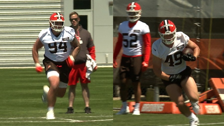 Browns top defensive talent debuts at rookie minicamp