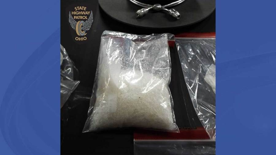 $17K in cocaine and meth seized on Ohio highway