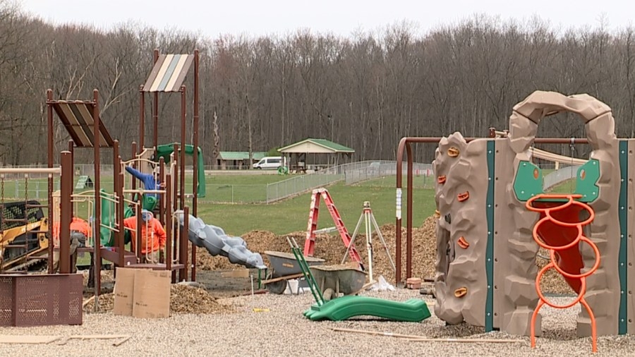 Work begins on Austintown playground improvements