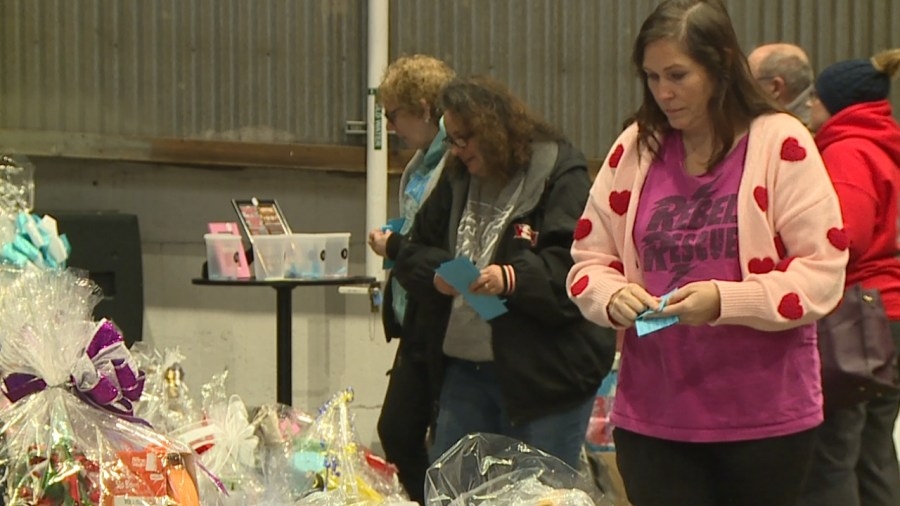 Basket raffle raises money for local dog pound