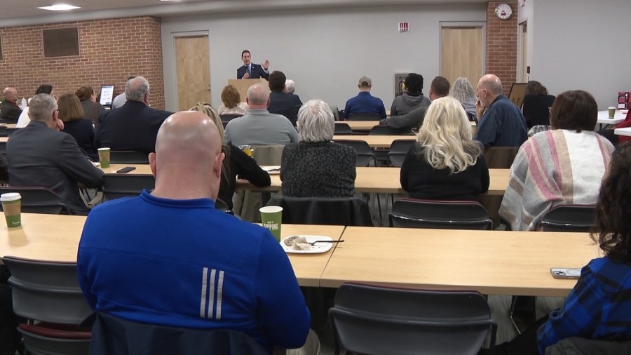 Lattes with Representative Nick Santucci in Warren